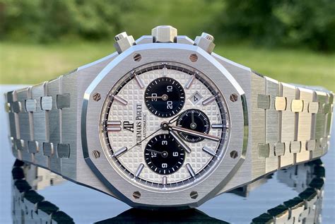 audemars piguet royal oak chronograph panda dial 26331st price|Piguet royal oak chronograph.